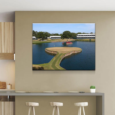 17th Green at TPC Sawgrass - Amazing Canvas Prints