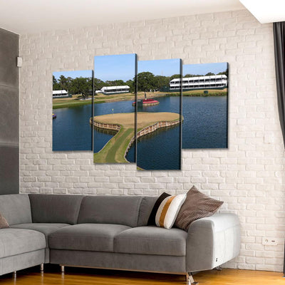 17th Green at TPC Sawgrass - Amazing Canvas Prints