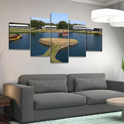 17th Green at TPC Sawgrass - Amazing Canvas Prints