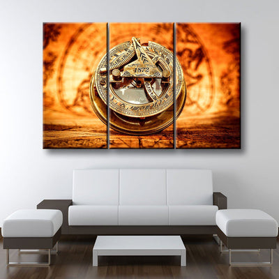 1872 Compass - Amazing Canvas Prints