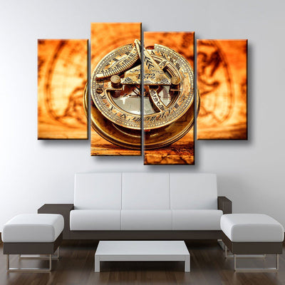 1872 Compass - Amazing Canvas Prints