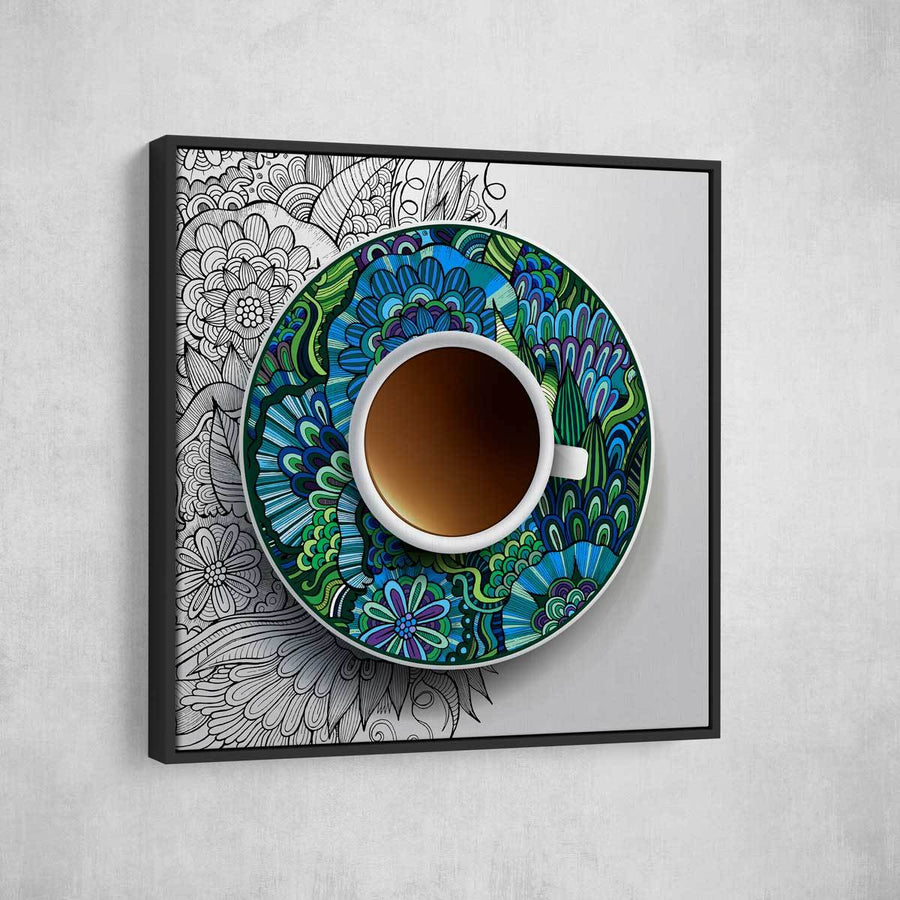 3 Coffee Cups - Amazing Canvas Prints