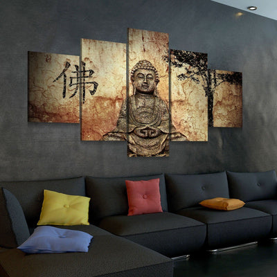 Ancient Buddha - Amazing Canvas Prints