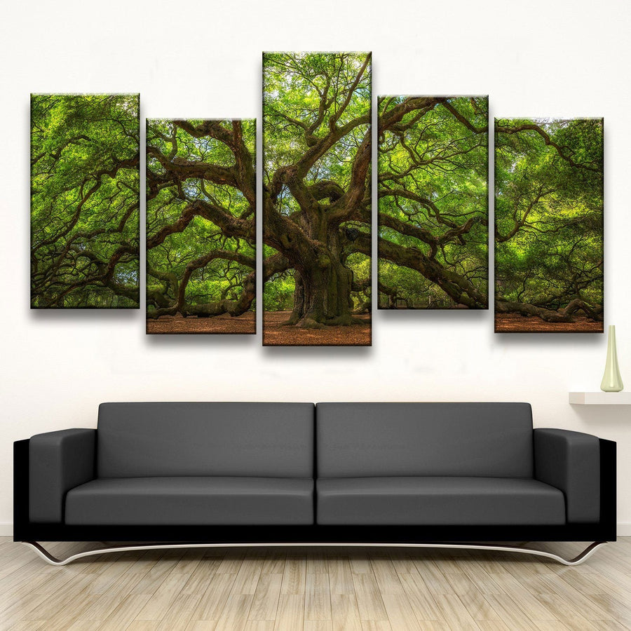 Angel Oak Tree - Amazing Canvas Prints