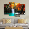 Autumn Forest Waterfall - Amazing Canvas Prints