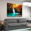 Autumn Forest Waterfall - Amazing Canvas Prints