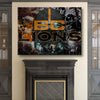 BC Lions - Amazing Canvas Prints