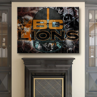 BC Lions - Amazing Canvas Prints