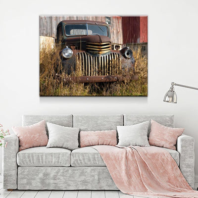 Behind The Barn - Amazing Canvas Prints