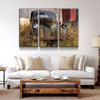 Behind The Barn - Amazing Canvas Prints