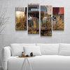 Behind The Barn - Amazing Canvas Prints