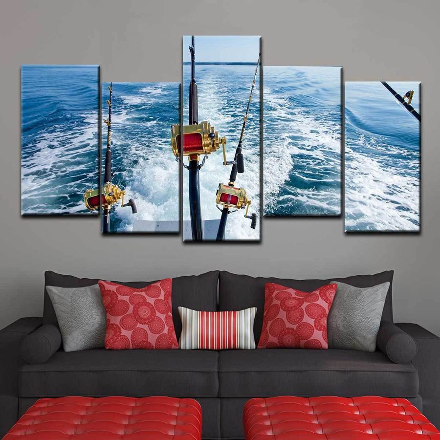 Big Game Fishing Reels - Amazing Canvas Prints