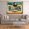 Billiards Sign - Amazing Canvas Prints