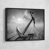 Black And White Anchor - Amazing Canvas Prints