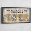 I'm Blessed - Amazing Canvas Prints