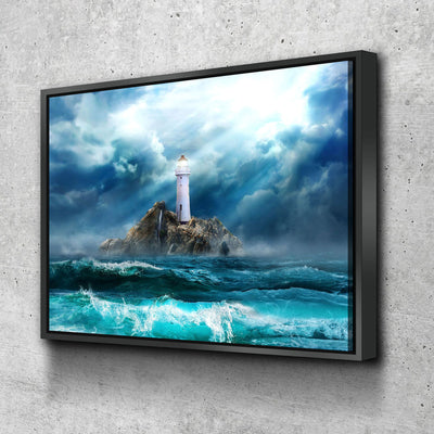 Break In The Storm - Amazing Canvas Prints