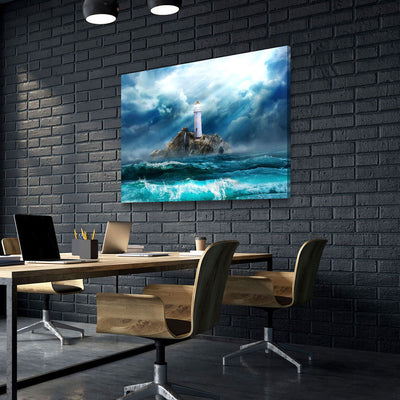 Break In The Storm - Amazing Canvas Prints