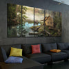 Cabin On The Lake - Amazing Canvas Prints