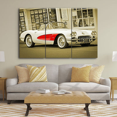 Classic Corvette - Amazing Canvas Prints