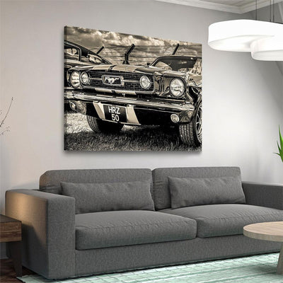 Classic Mustang - Amazing Canvas Prints