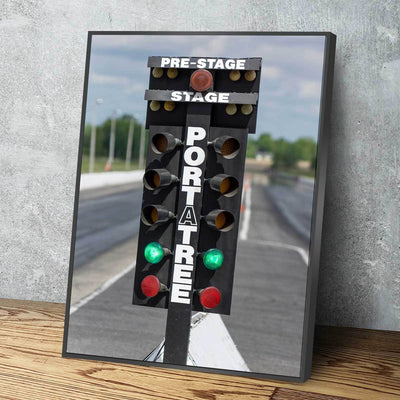 Drag Strip Lights - Amazing Canvas Prints