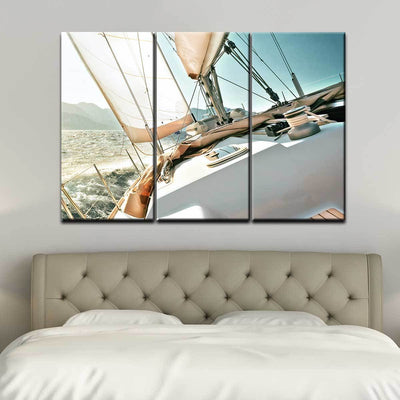 Early Morning Sailing - Amazing Canvas Prints