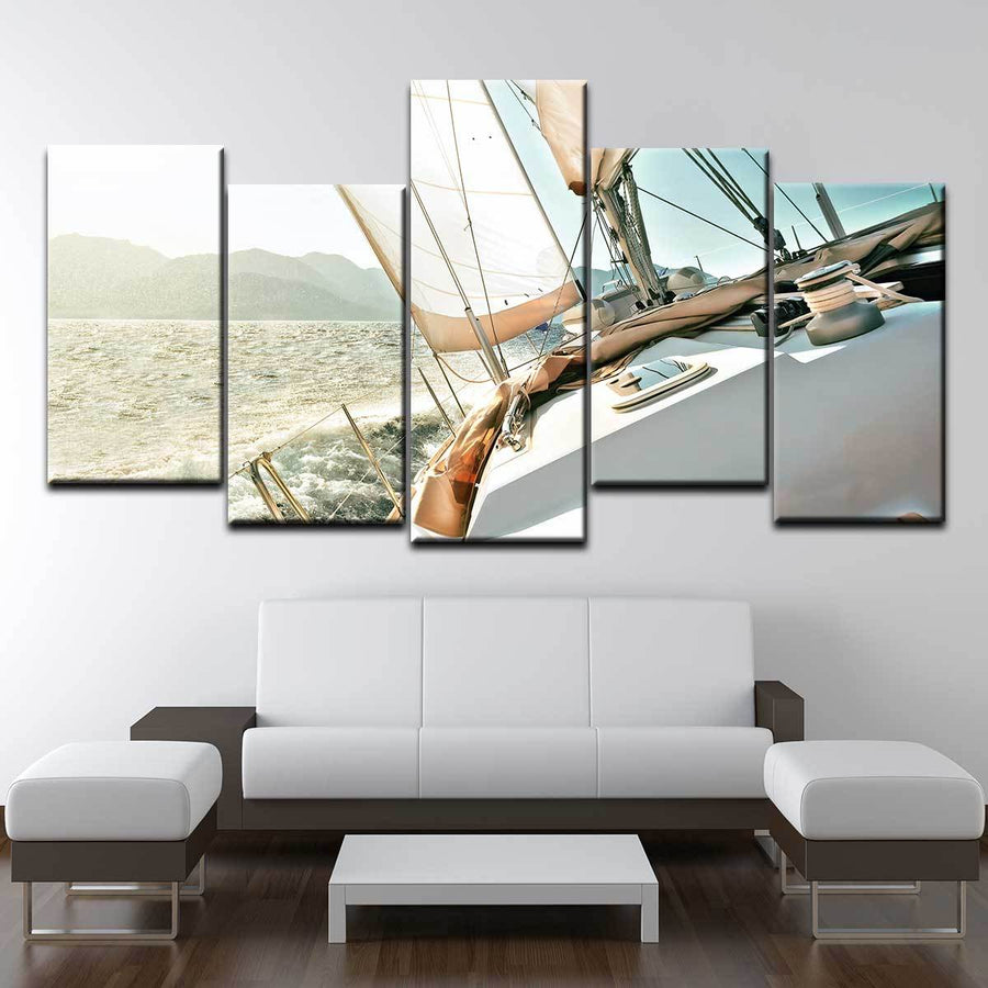 Early Morning Sailing - Amazing Canvas Prints