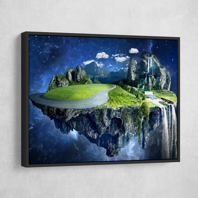 Floating Island - Amazing Canvas Prints