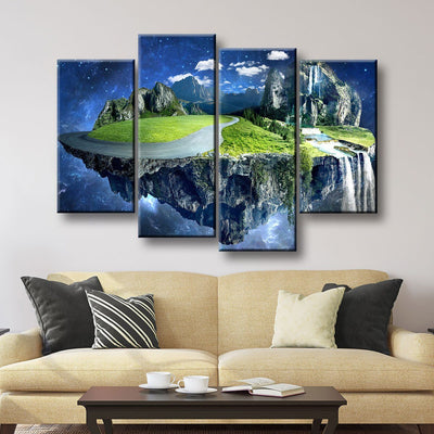 Floating Island - Amazing Canvas Prints