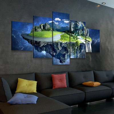 Floating Island - Amazing Canvas Prints