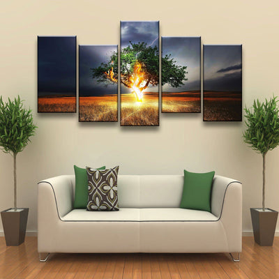 Electrified Tree - Amazing Canvas Prints