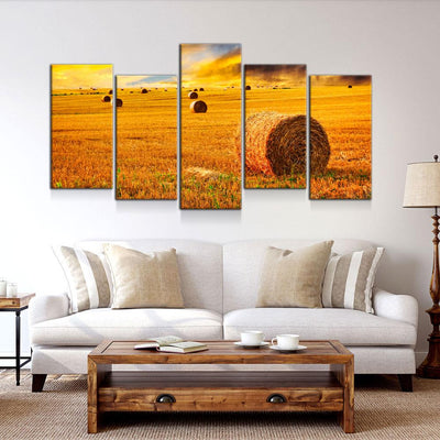 Farming Fields V2 - Amazing Canvas Prints