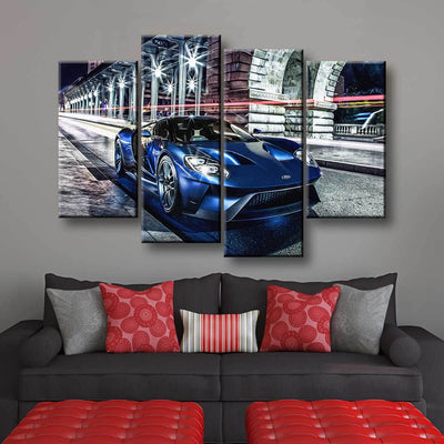 Ford GT Supercar - Amazing Canvas Prints