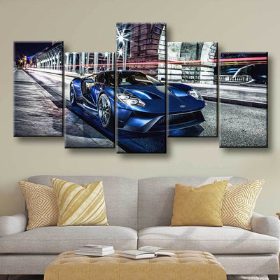 Ford GT Supercar - Amazing Canvas Prints