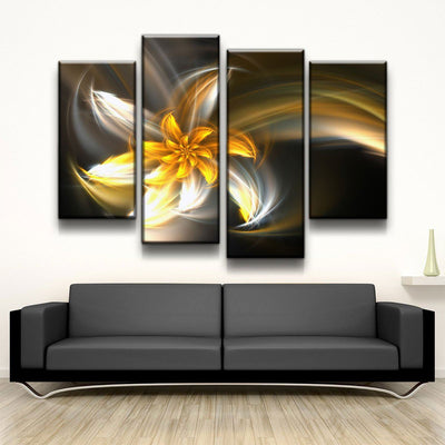 Golden Flower - Amazing Canvas Prints