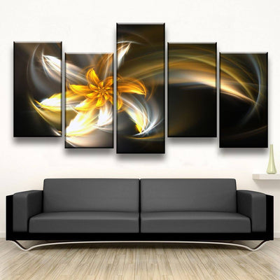 Golden Flower - Amazing Canvas Prints