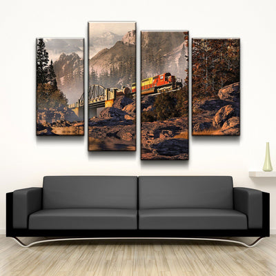 Great South Mountain Pass - Amazing Canvas Prints