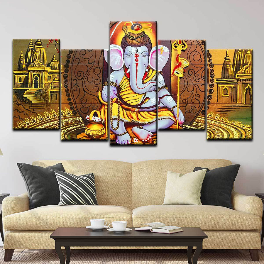 Lord Ganesha - Amazing Canvas Prints