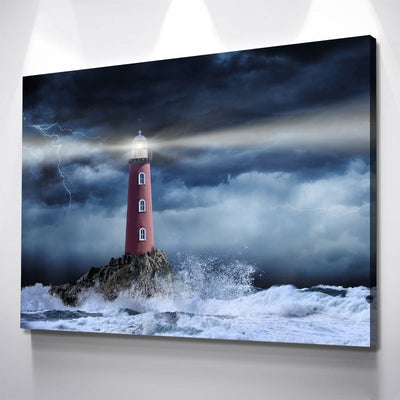 Light Through The Storm - Amazing Canvas Prints