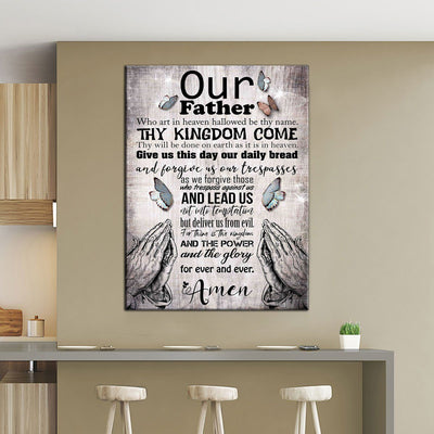 Lords Prayer - Amazing Canvas Prints