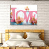 Pink Love - Amazing Canvas Prints