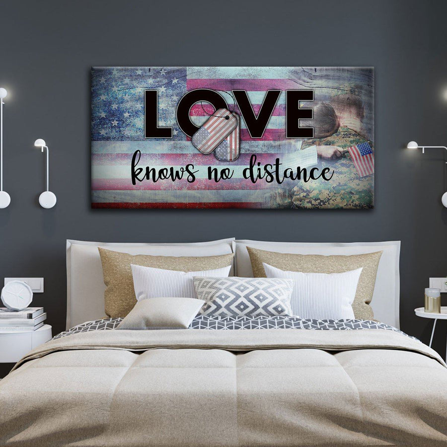 Love Knows No Distance - Amazing Canvas Prints