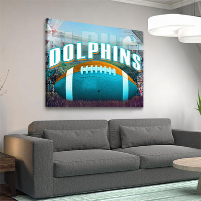 Miami Dolphins - Amazing Canvas Prints