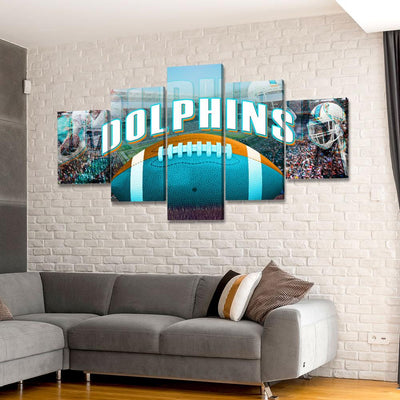 Miami Dolphins - Amazing Canvas Prints