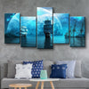 Moonlight Sailing - Amazing Canvas Prints