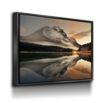 Mountain Lake Reflection - Amazing Canvas Prints