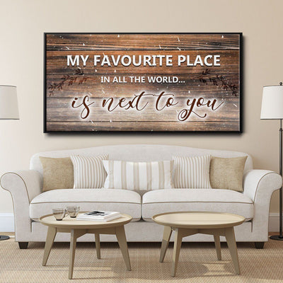 My Favorite Place In All The World - Amazing Canvas Prints