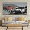 Old Trucks On The Farm - Amazing Canvas Prints