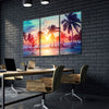 Palm Tree Silhouettes - Amazing Canvas Prints