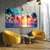 Palm Tree Silhouettes - Amazing Canvas Prints